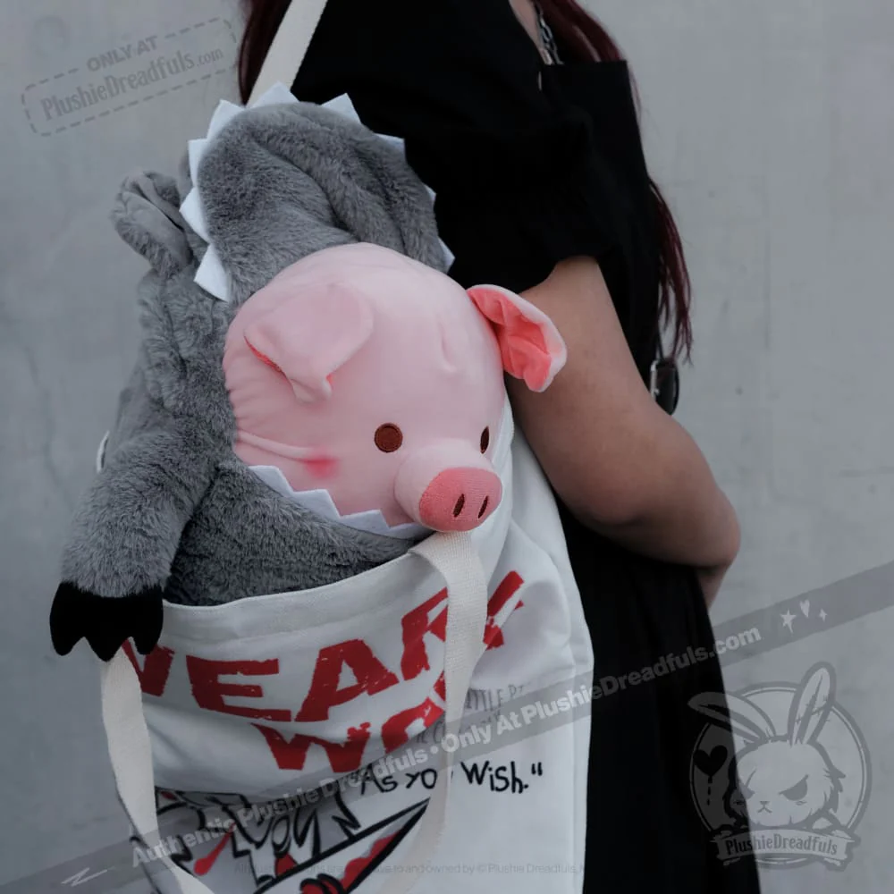 Plushie Dreadfuls -  Hammibal Lecter - Plush Pig Stuffed Animal - Image 13