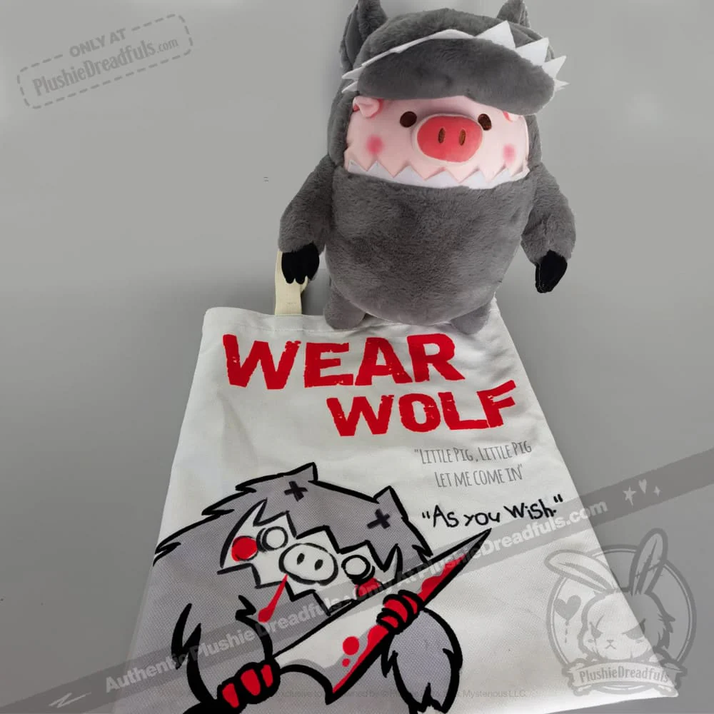 Plushie Dreadfuls -  Hammibal Lecter - Plush Pig Stuffed Animal - Image 3