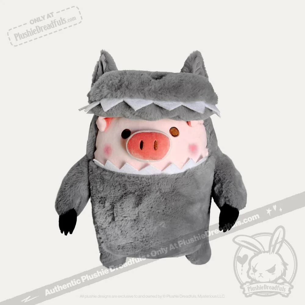 Plushie Dreadfuls -  Hammibal Lecter - Plush Pig Stuffed Animal - Image 5