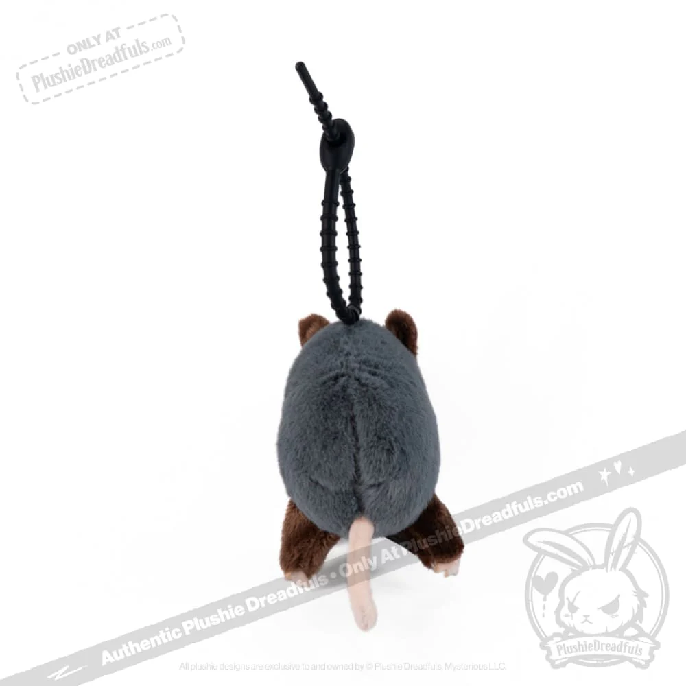 Plushie Dreadfuls - Hangry Pizza Opossum Plush Keychain - Image 7