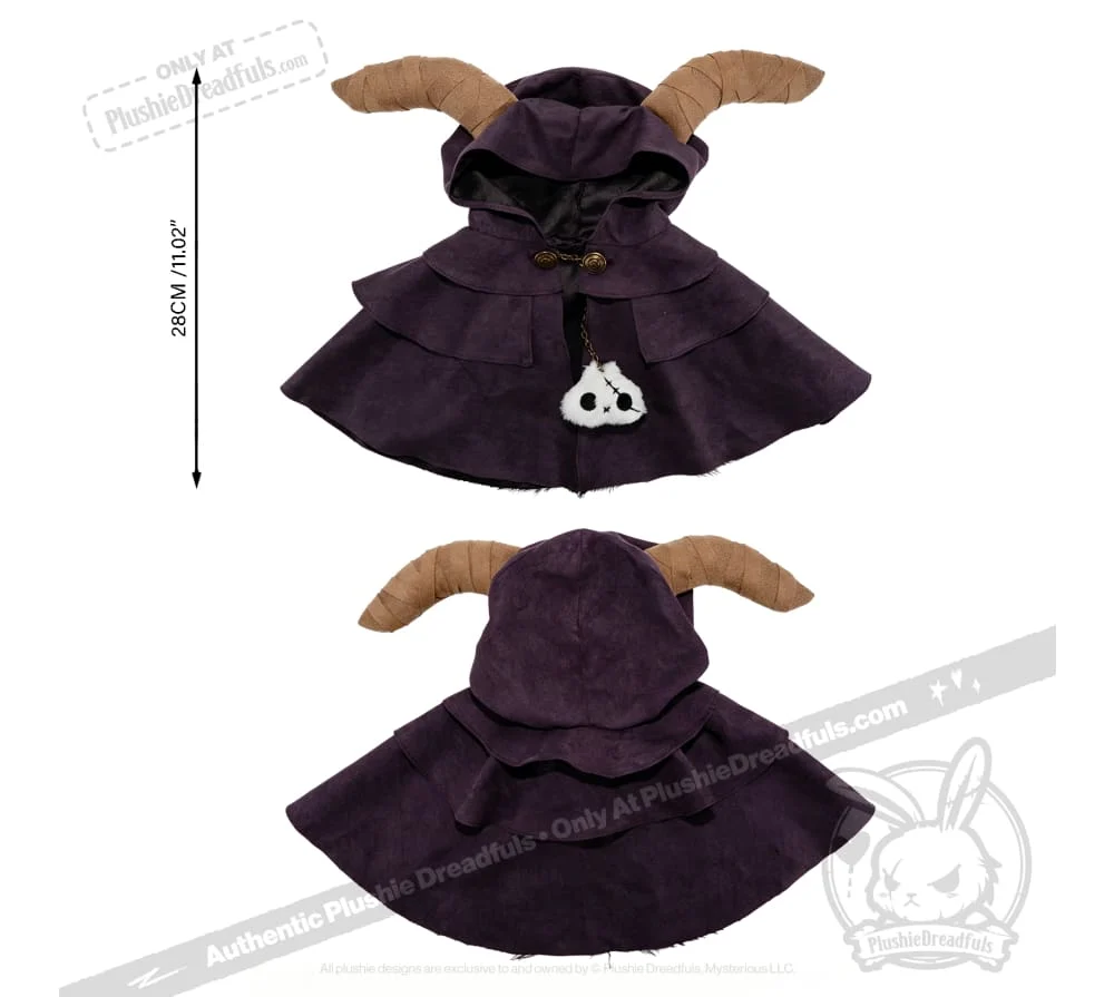 Plushie Dreadfuls Horned Cloak Outfit - Image 3