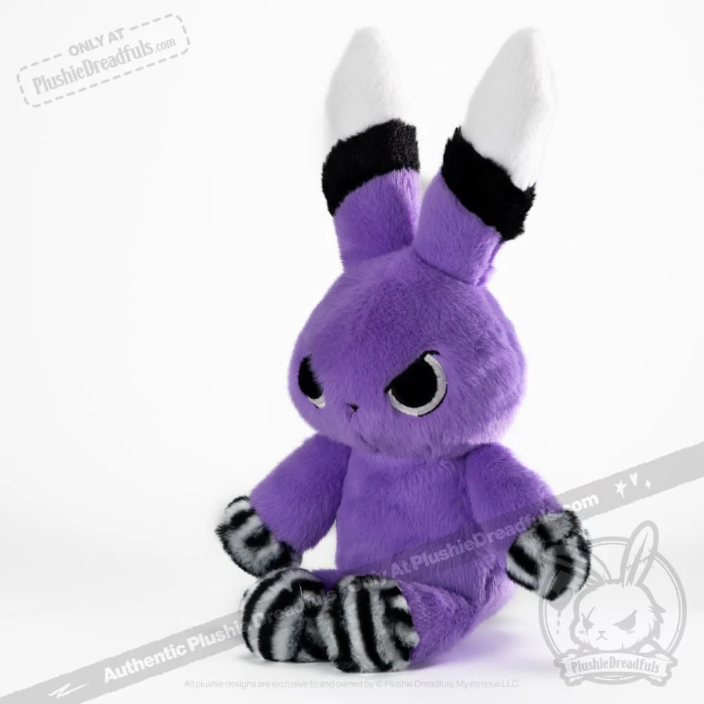 Plushie Dreadfuls - Hyperthyroidism Rabbit - Plush Stuffed Animal - Image 3