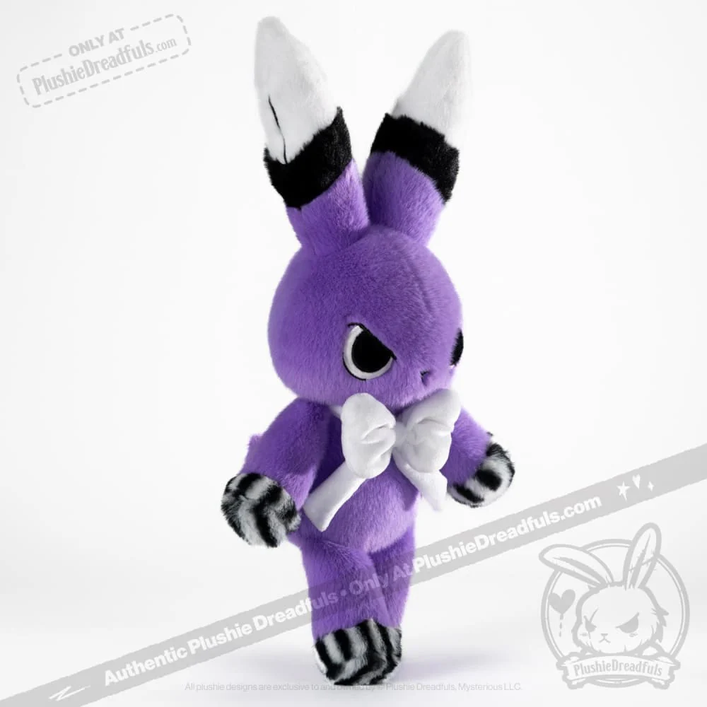 Plushie Dreadfuls - Hyperthyroidism Rabbit - Plush Stuffed Animal - Image 7