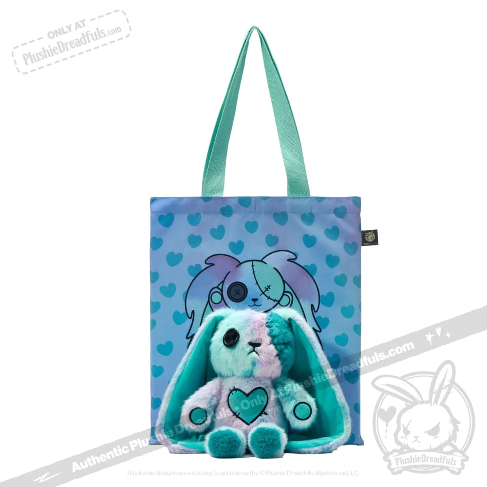 Plushie Dreadfuls -  Blue Ice Love Rabbit - Plush Stuffed Animal - Image 13