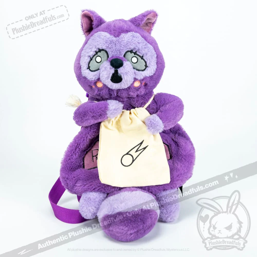 Plushie Dreadfuls - Klepto Raccoon Plush Backpack - Image 6