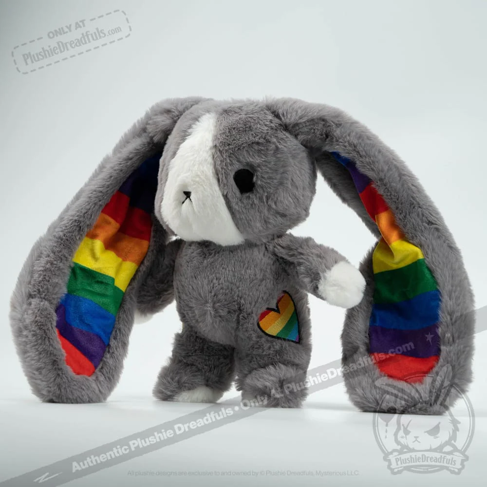 Plushie Dreadfuls - LGBTQIA Bunny - Plush Stuffed Animal - Image 2