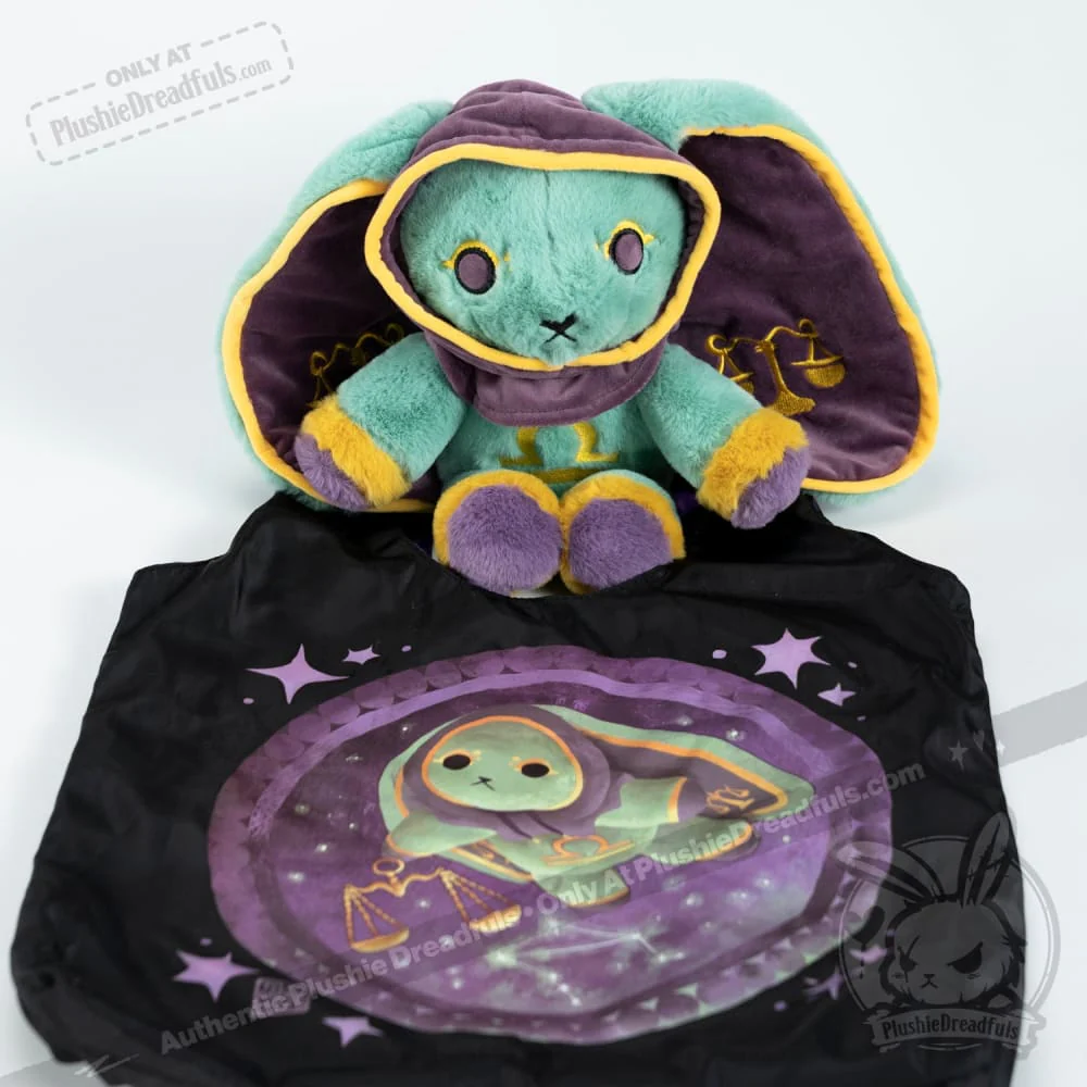 Plushie Dreadfuls - Libra Rabbit - Plush Stuffed Animal - Image 3