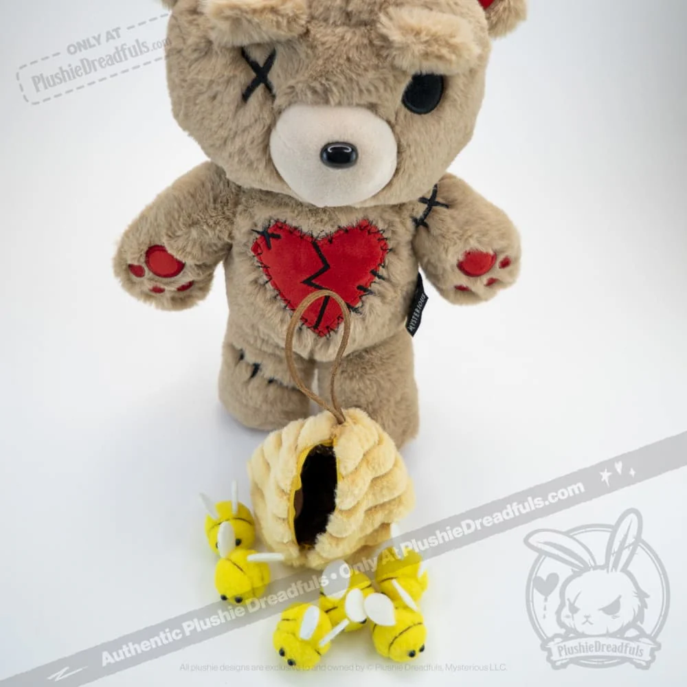 Plushie Dreadfuls -  Love Bear - Plush Stuffed Animal - Image 15