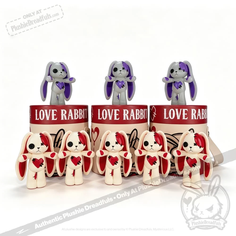Plushie Dreadfuls Love Rabbit Figurine - Image 3