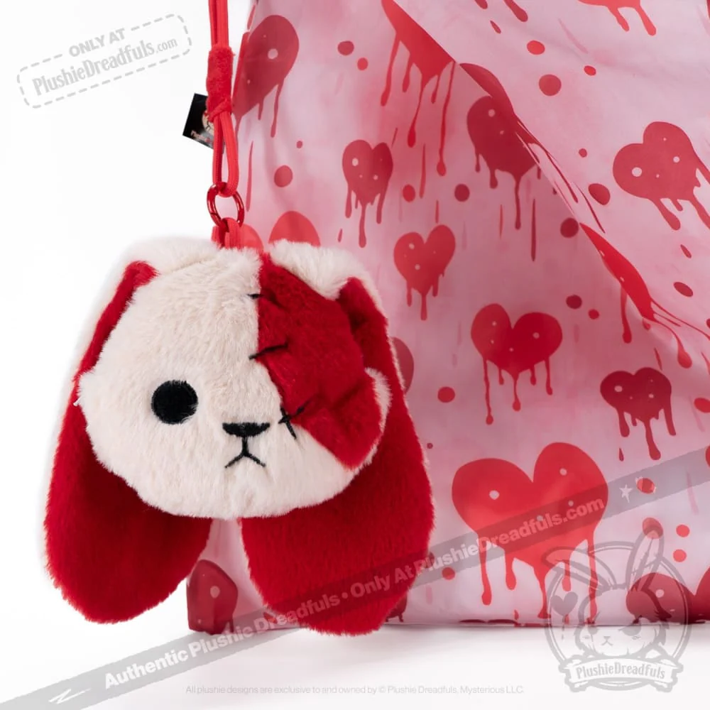 Plushie Dreadfuls - Love Rabbit Reusable Shopping Bag Accessory - Image 7