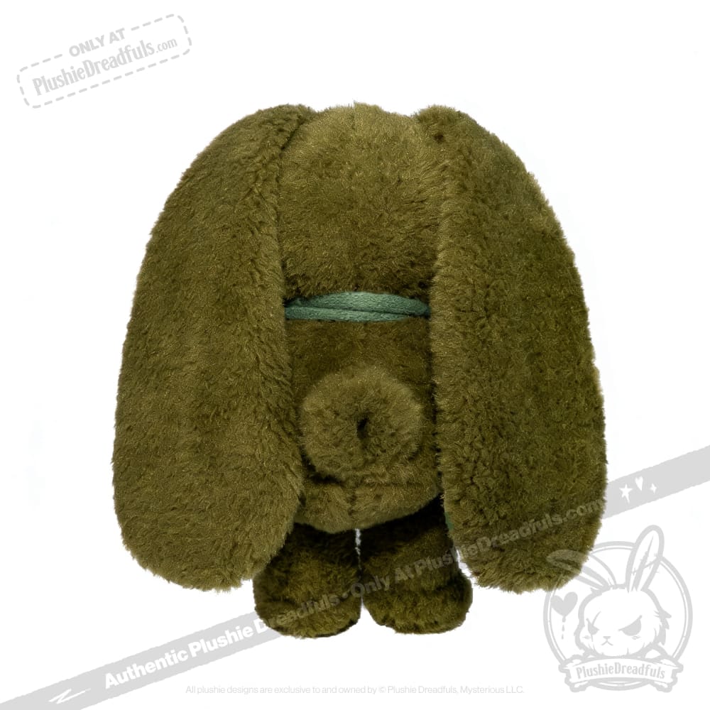 Plushie Dreadfuls - Lucky Green Plaid Love Rabbit - Plush Stuffed Animal - Image 21