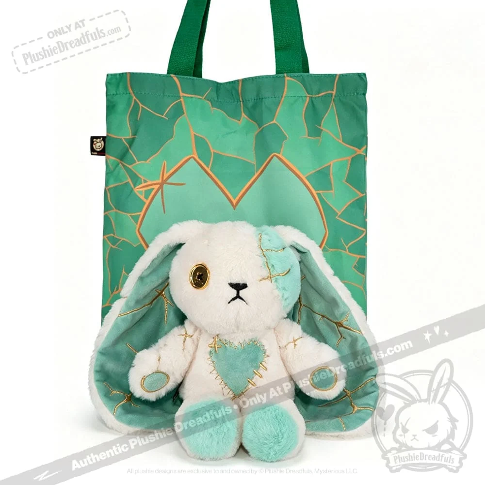 Plushie Dreadfuls -Mint Kintsugi Love Rabbit - Plush Stuffed Animal - Image 10
