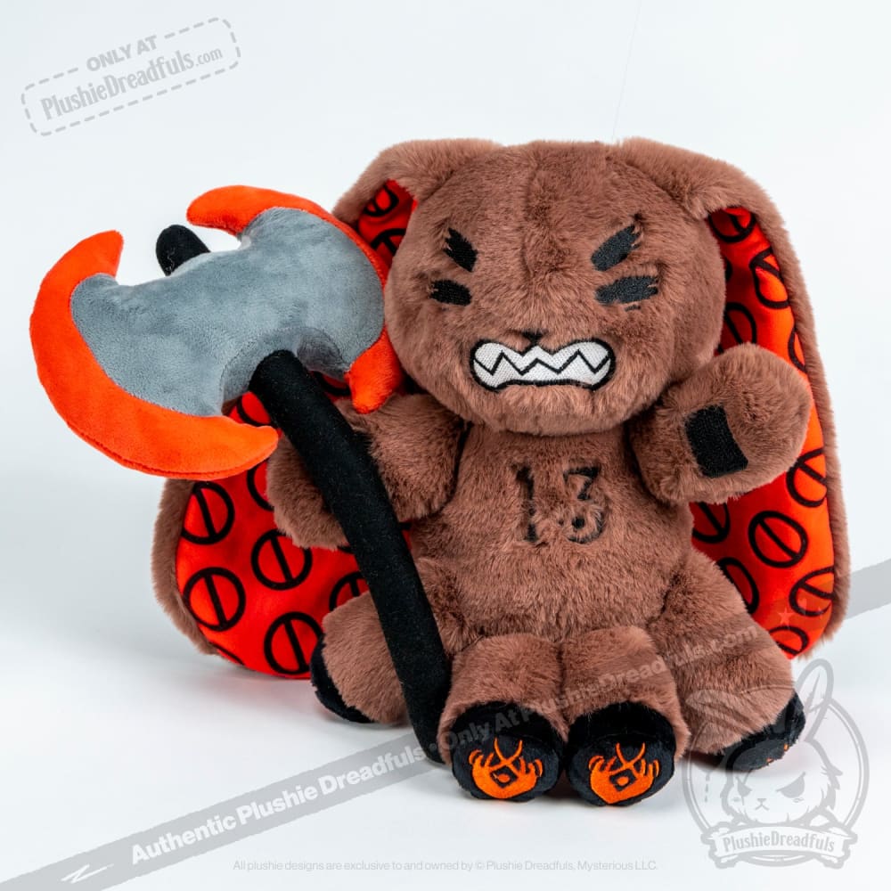 Plushie Dreadfuls - Misophonia Rabbit - Plush Stuffed Animal - Image 6