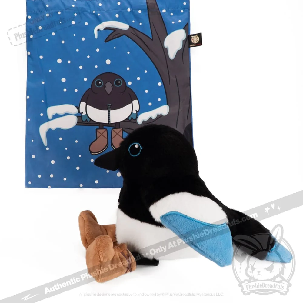 Plushie Dreadfuls -  Rocky Mountain Magpie - Plush Stuffed Animal - Image 8