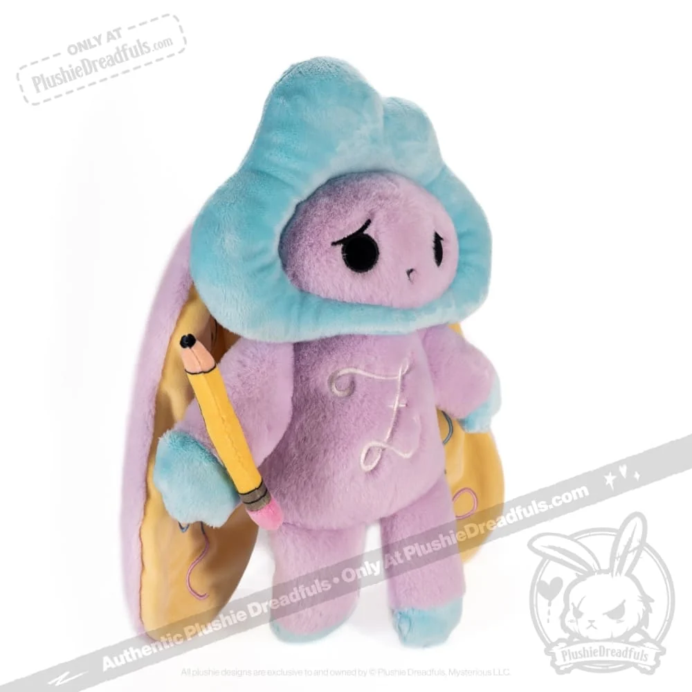 Plushie Dreadfuls - Overthinking Cloud Bunny - Plush Stuffed Animal - Image 3