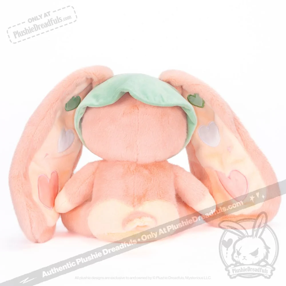 Plushie Dreadfuls - Peach Rabbit - Plush Stuffed Animal - Image 7