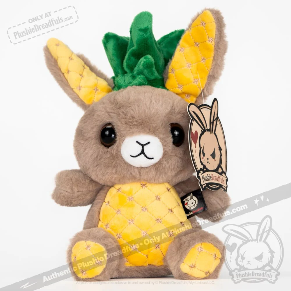 Plushie Dreadfuls -  Pineapple Rabbit - Plush Stuffed Animal - Image 21