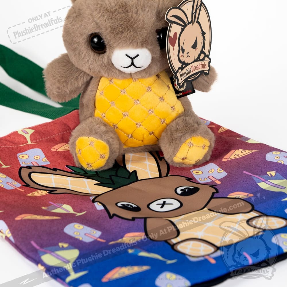 Plushie Dreadfuls -  Pineapple Rabbit - Plush Stuffed Animal - Image 5