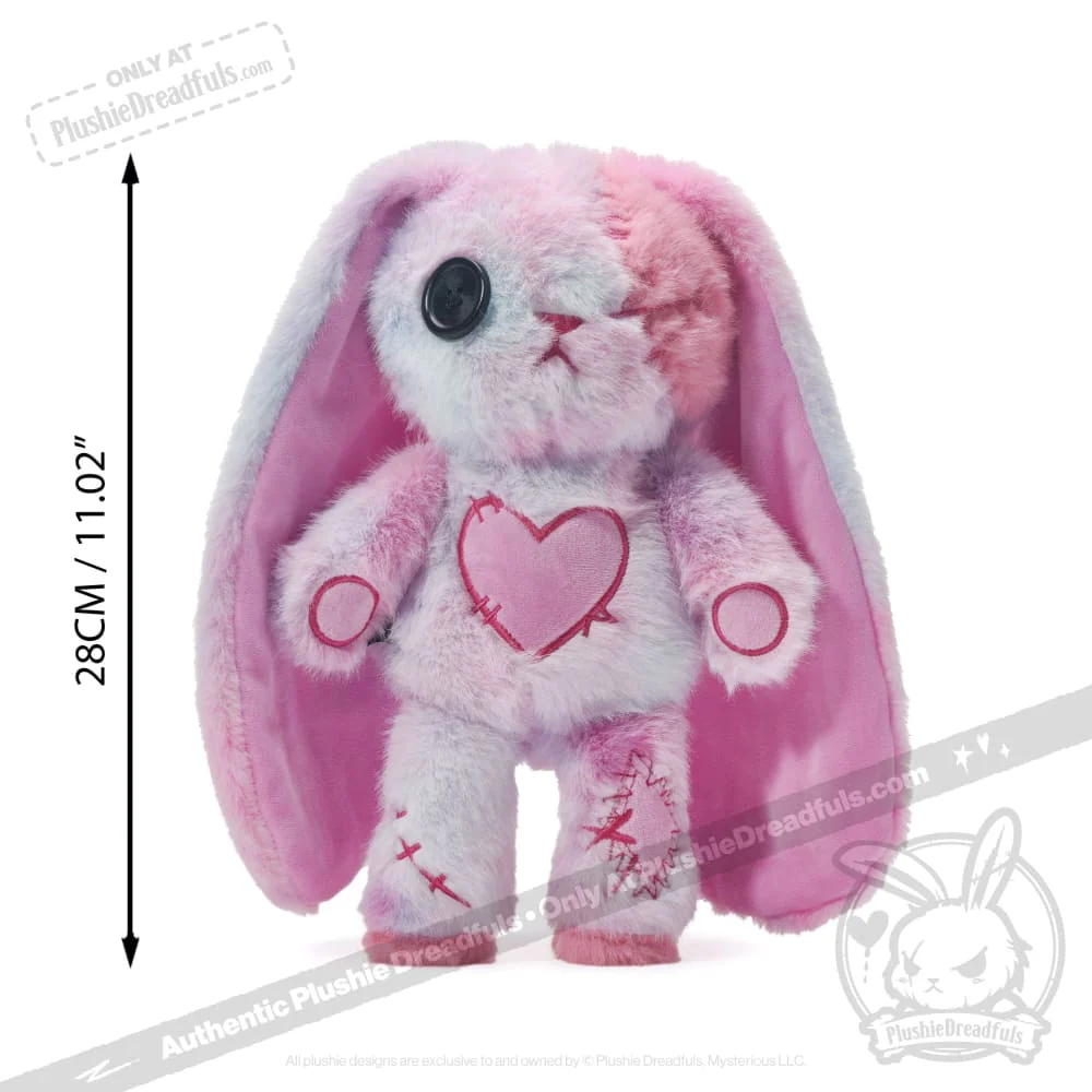 Plushie Dreadfuls - Pink Ice Love Rabbit - Plush Stuffed Animal - Image 7