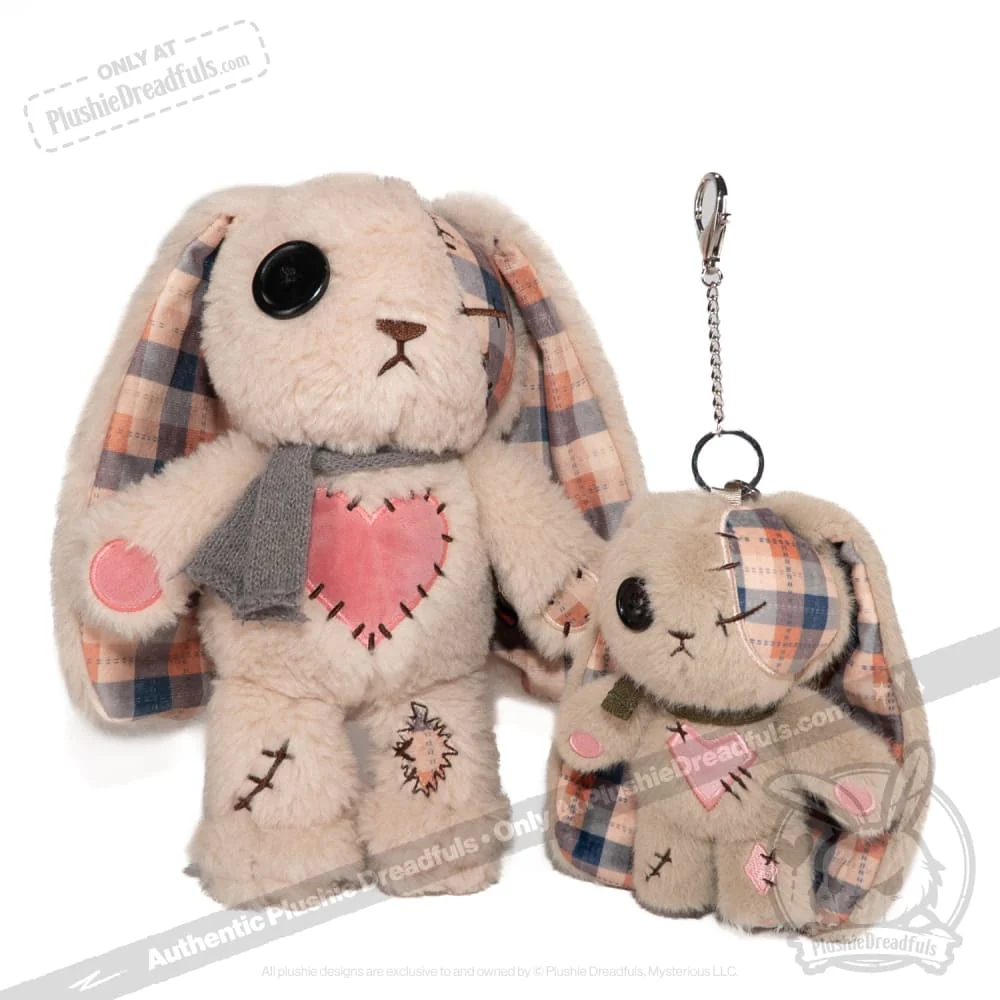 Plushie Dreadfuls - Plaid Love Rabbit Plush Keychain Accessory - Image 11