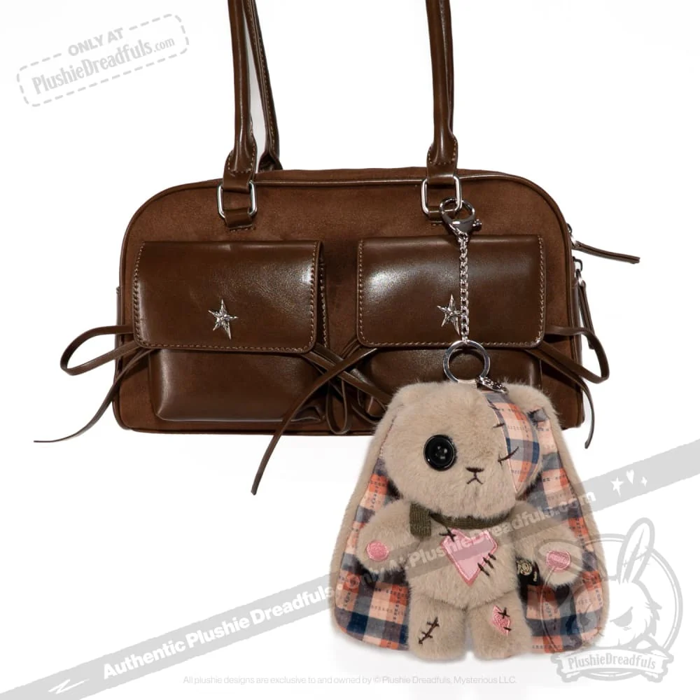 Plushie Dreadfuls - Plaid Love Rabbit Plush Keychain Accessory - Image 17