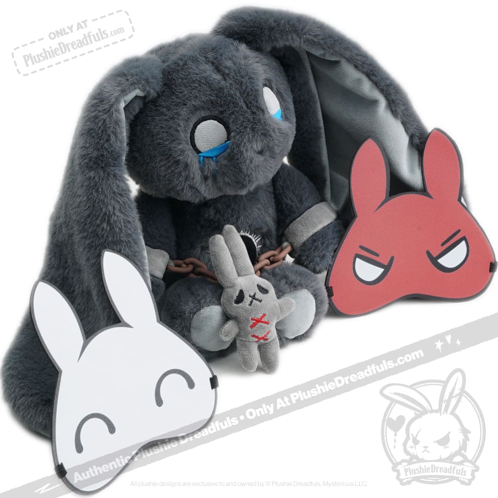 Plushie Dreadfuls - PTSD Bunny - Plush Stuffed Animal - Image 6