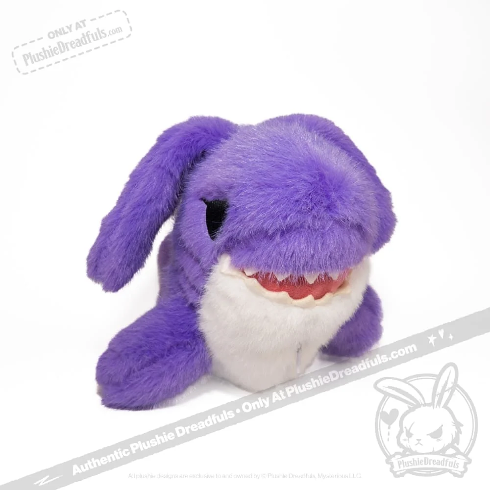 Plushie Dreadfuls - Purple Shrabbit - Plush Stuffed Rabbit Shark Animal - Image 8