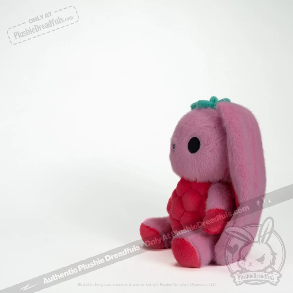 Plushie Dreadfuls -  Raspberry Bunny - Plush Stuffed Animal - Image 10