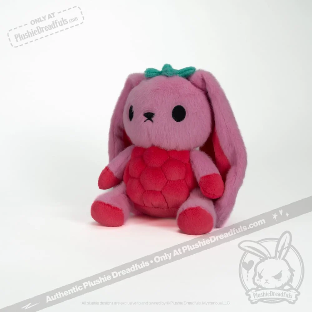 Plushie Dreadfuls -  Raspberry Bunny - Plush Stuffed Animal - Image 11
