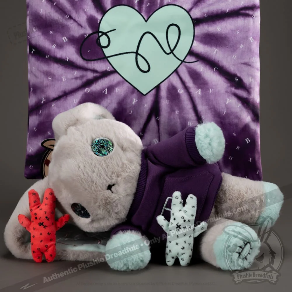 Plushie Dreadfuls - Schizophrenia Rabbit II - Plush Stuffed Animal - Image 12