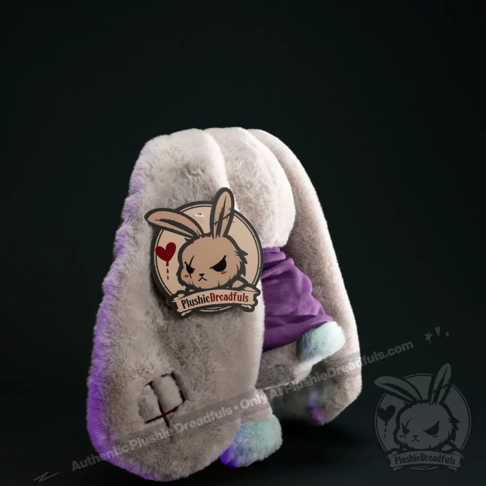 Plushie Dreadfuls - Schizophrenia Rabbit II - Plush Stuffed Animal - Image 6