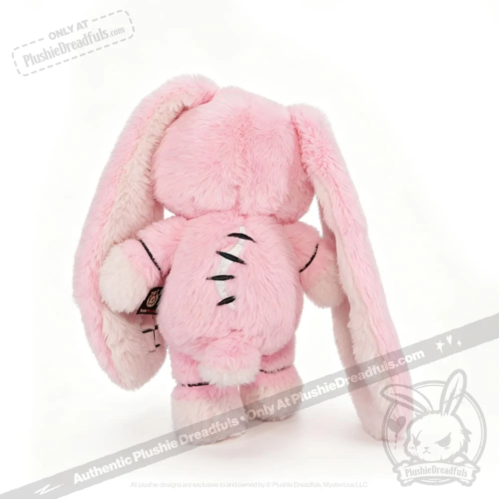 Plushie Dreadfuls - Scoliosis Rabbit Pink Limited Edition - Plush Stuffed Animal - Image 12