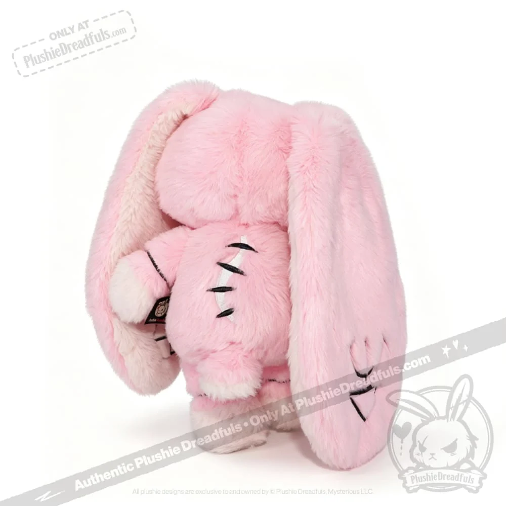 Plushie Dreadfuls - Scoliosis Rabbit Pink Limited Edition - Plush Stuffed Animal - Image 8