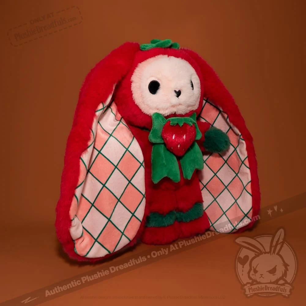 Plushie Dreadfuls -  Strawbunny Rabbit - Plush Stuffed Animal - Image 35