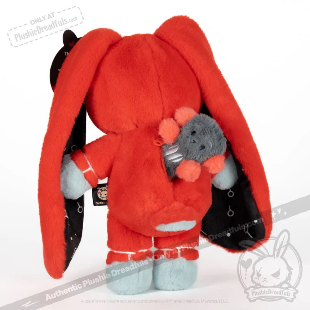 Plushie Dreadfuls - Substance Use Disorder Bunny - Plush Stuffed Animal - Image 9