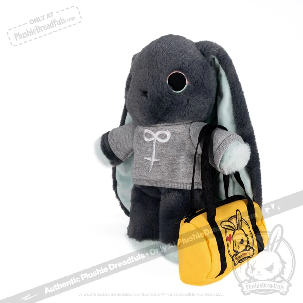 Plushie Dreadfuls - Trust Issues Bunny Grey Edition - Plush Stuffed Animal - Image 13