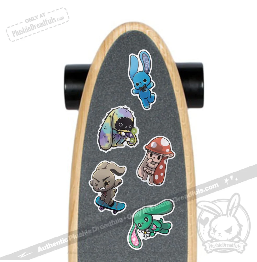 Plushie Dreadfuls Vinyl Sticker Pack Vol. 5 - Daydreaming Pack - Image 9