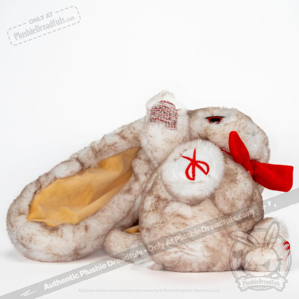 Plushie Dreadfuls - Workaholic Rabbit - Plush Stuffed Animal - Image 6