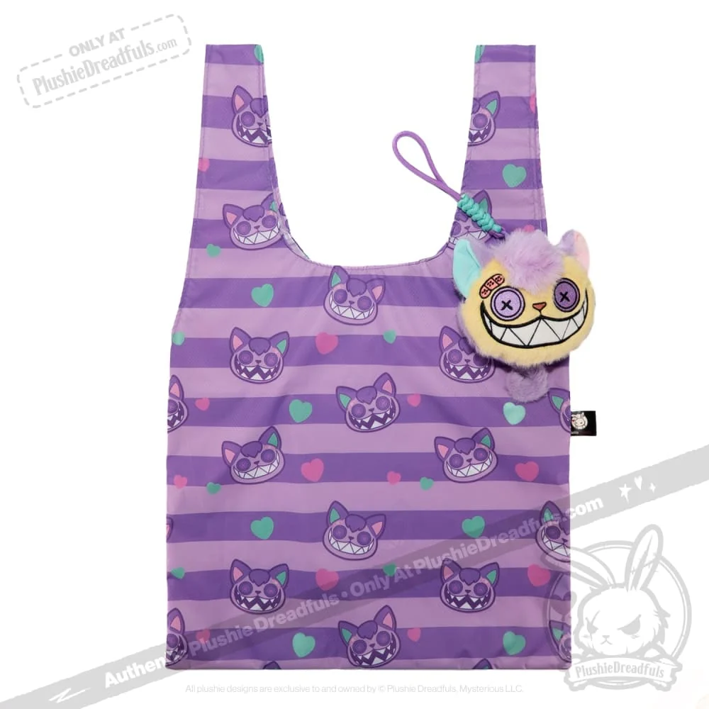 Victorian McGee - Harajuku Cheshire Cat Reusable Shopping Bag Accessory - Image 10