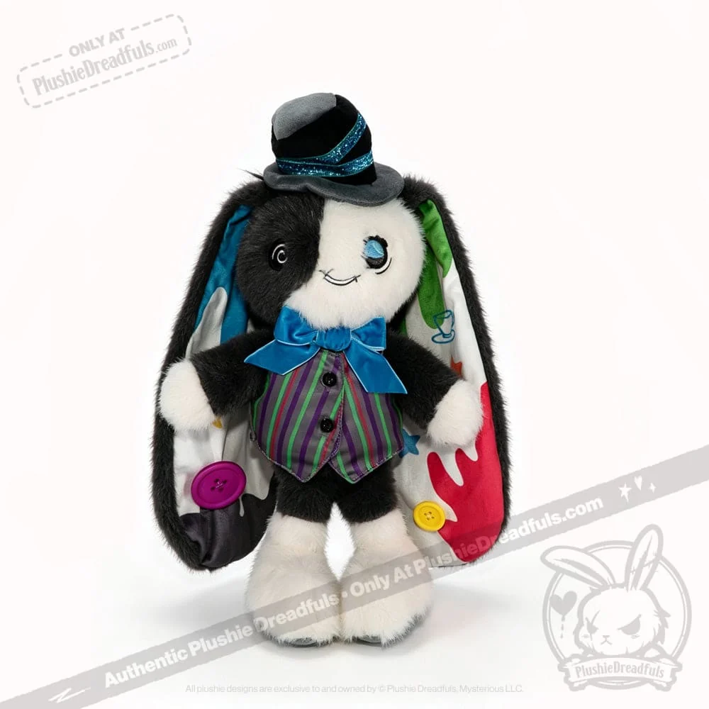 Victorian McGee's ADHD Acceptance Mad Hatter Hare Plush Stuffed Animal - Image 10
