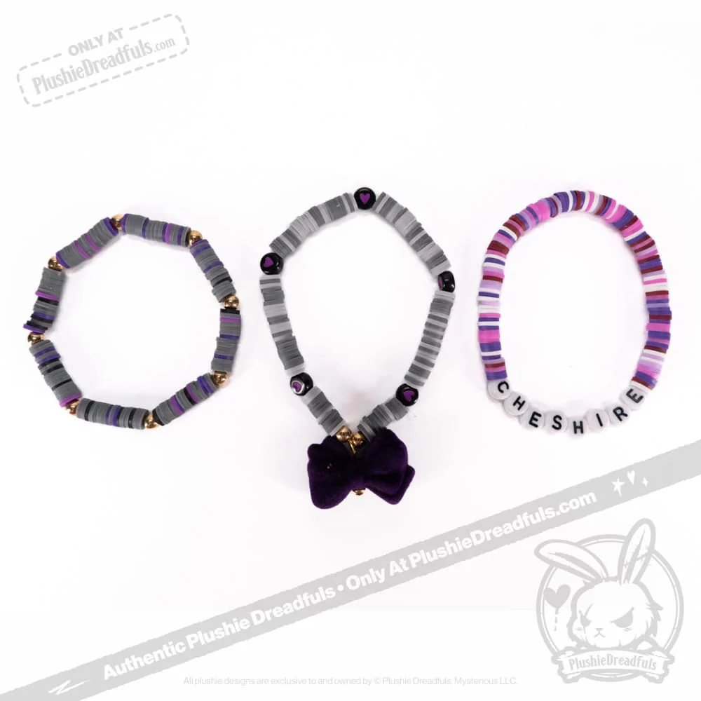 Victorian McGee's Alice - Cheshire Stacking Friendship Bracelet Set - Image 2