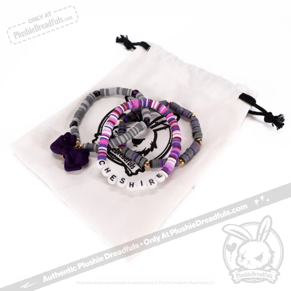 Victorian McGee's Alice - Cheshire Stacking Friendship Bracelet Set - Image 4