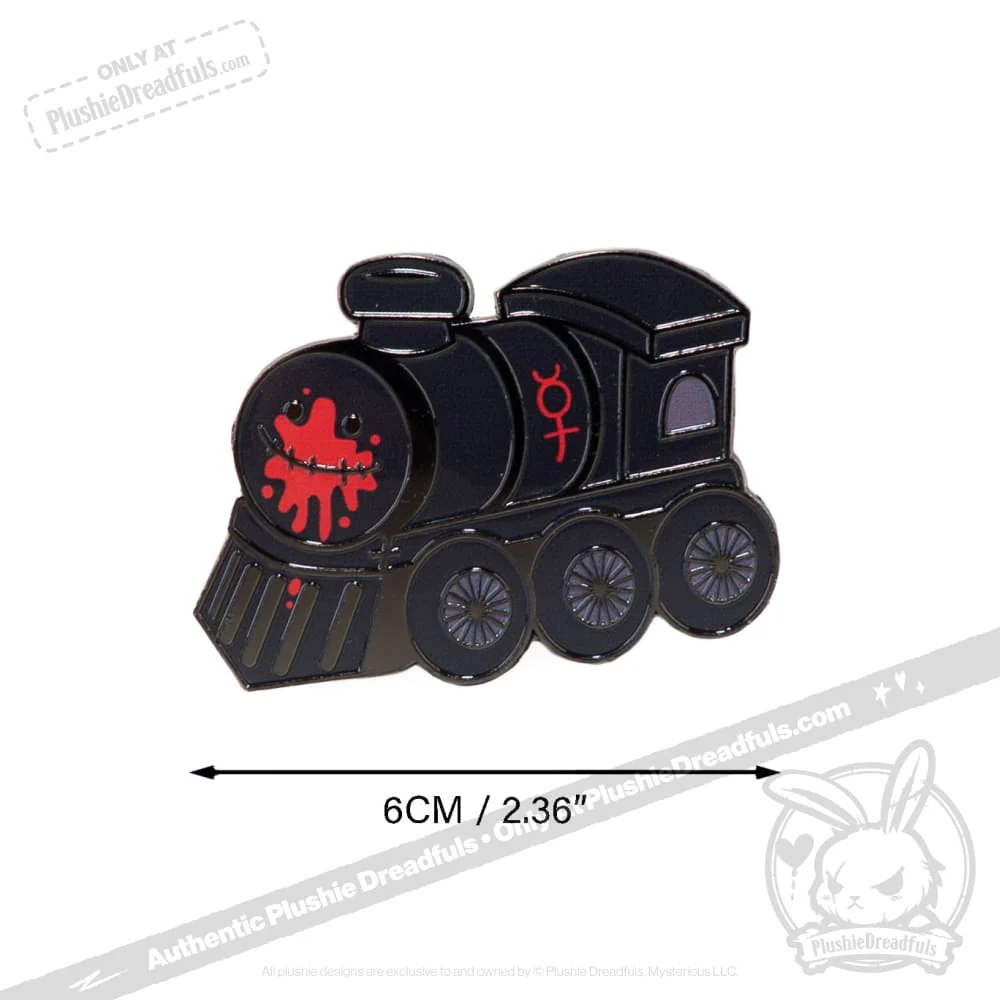 Victorian McGee's Alice - Emotional Support Train of Madness Enamel Pin Set - Image 7
