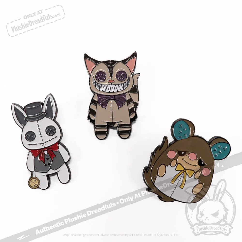 Victorian McGee's Alice - Enamel Pin Set - Image 2