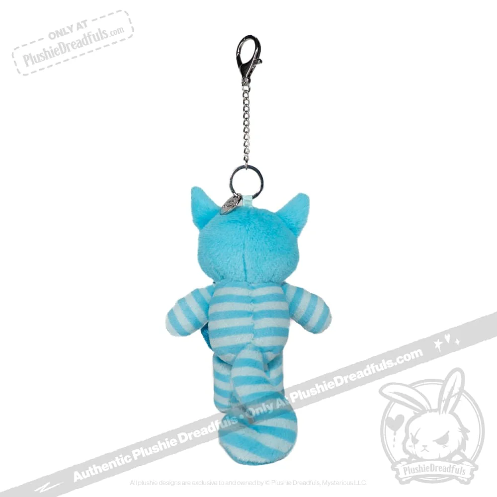 Victorian McGee's Frosty Cheshire Cat Plush Keychain Accessory - Image 2