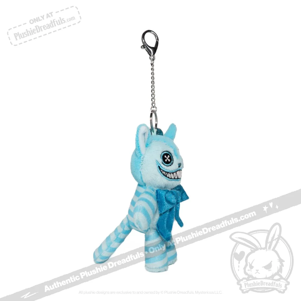 Victorian McGee's Frosty Cheshire Cat Plush Keychain Accessory - Image 3