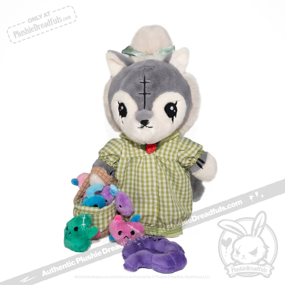 Victorian McGee's Grandma Wolf Rabbit - Plush Stuffed Animal - Image 14