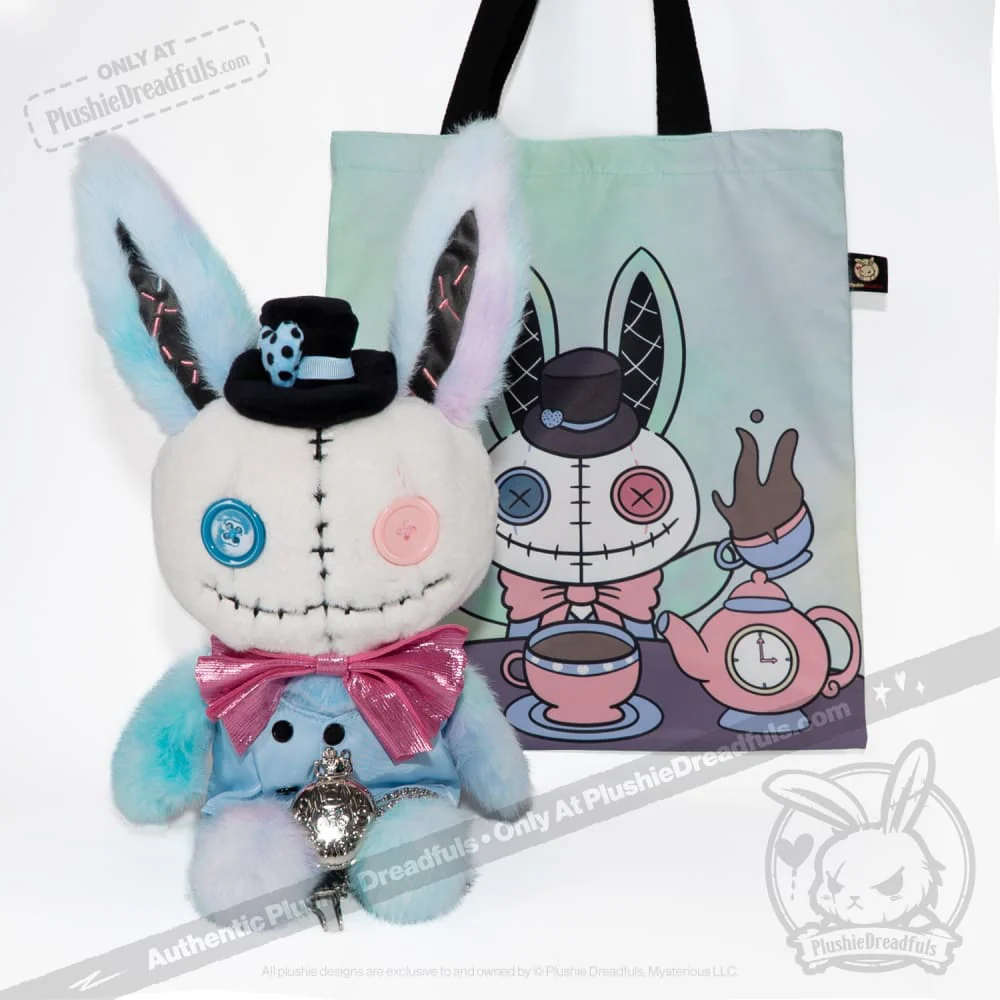 Victorian McGee's Harajuku White Rabbit - Plush Stuffed Animal - Image 16