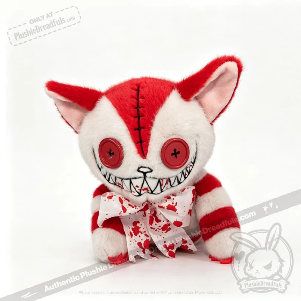 Victorian McGee's Hysteria Cheshire Cat - Plush Stuffed Animal - Image 23
