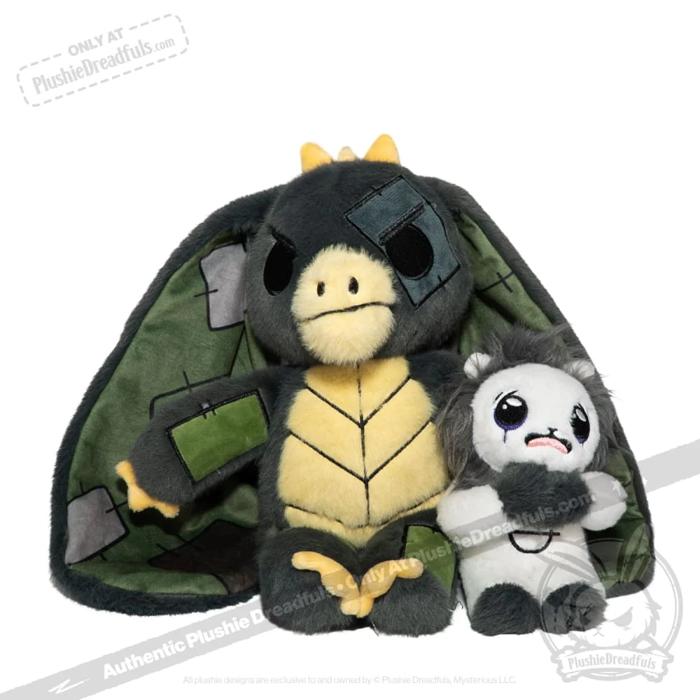 Victorian McGee's Oz - Cowardly Lion and Courage Dragon - Plush Stuffed Animal - Image 8